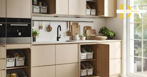 how to make a small kitchen look bigger