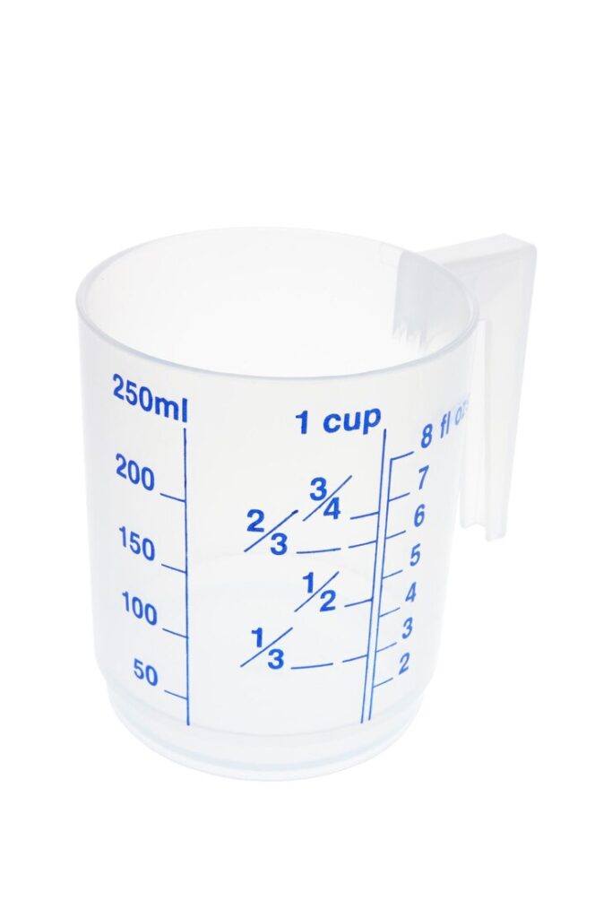 how many cups in a liter