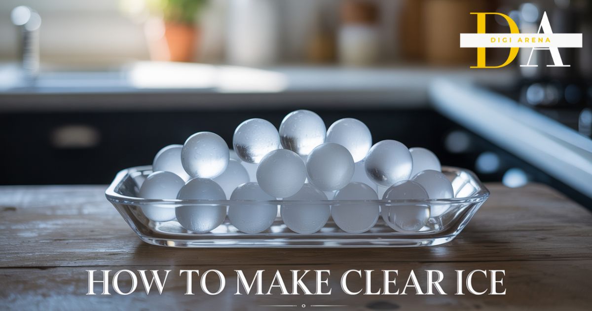 how to make clear ice
